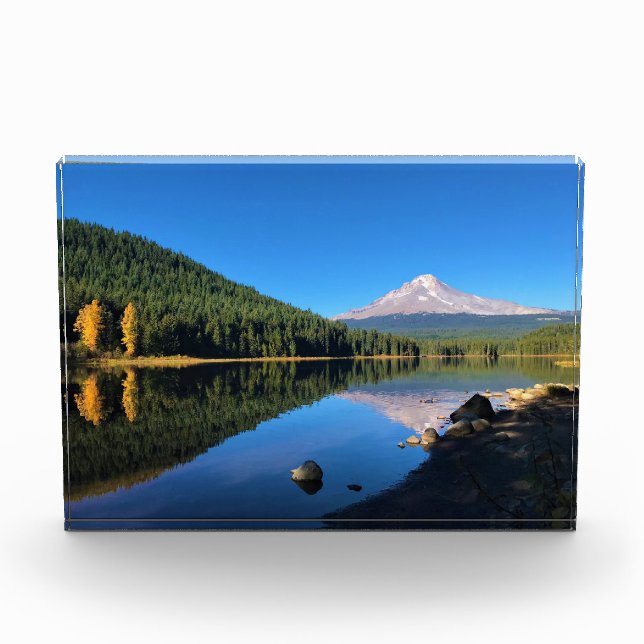 Trillium Lake, OR Photo Block (Front)