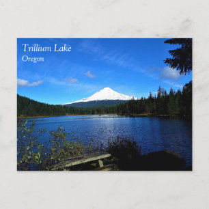 Trillium Lake, OR Postcard
