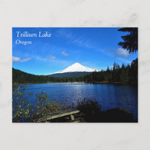 Trillium Lake, OR Postcard