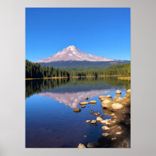 Trillium Lake, OR Poster