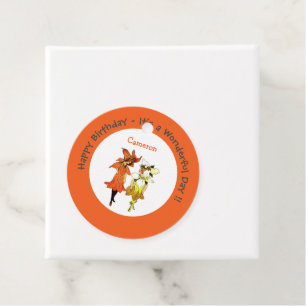 Trillium Tiger-Lily Whimsical Flower Party Supply Favour Tags