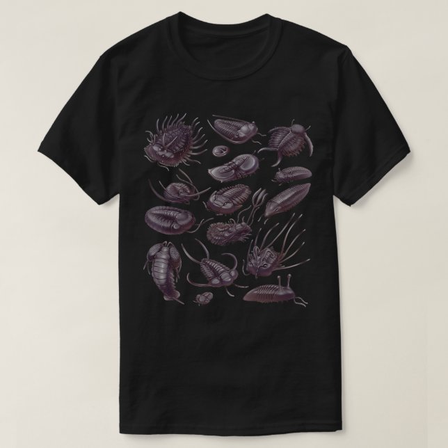 Trilobite Fossils 2 T-Shirt (Design Front)