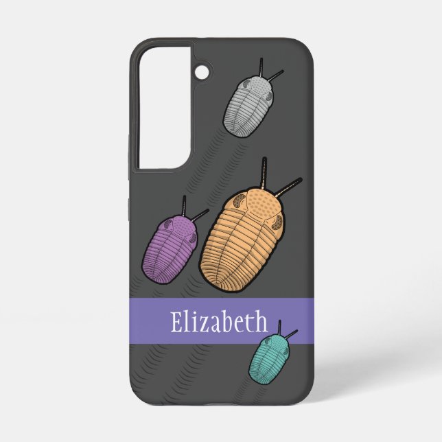 Trilobite Migration- Prehistoric Animal Samsung Galaxy S22 Case (Back)
