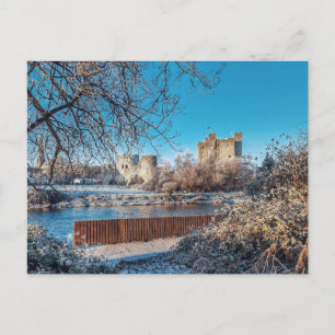 Trim Castle in Winter Postcard