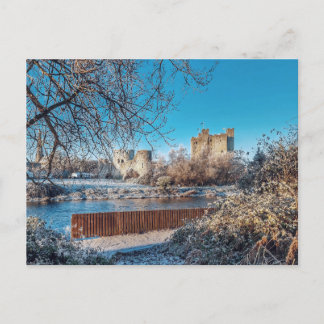 Trim Castle in Winter Postcard