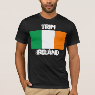 Trim, Ireland with Irish flag T-Shirt
