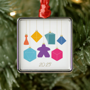 Trim the Tree with Board Games Premium Ornament