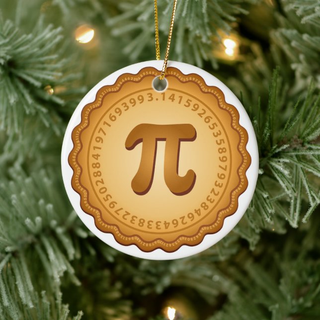Trim the Tree with Pi Ceramic Tree Decoration (Tree)