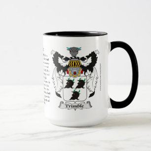 Trimble Family Coat of Arms Mug
