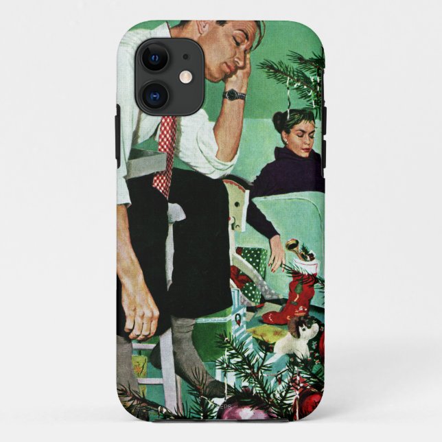 Trimming the Tree Case-Mate iPhone Case (Back)