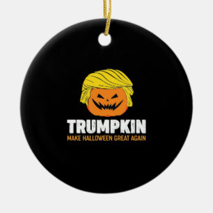 Trimpkin Make Halloween Great Again Classic Ceramic Tree Decoration