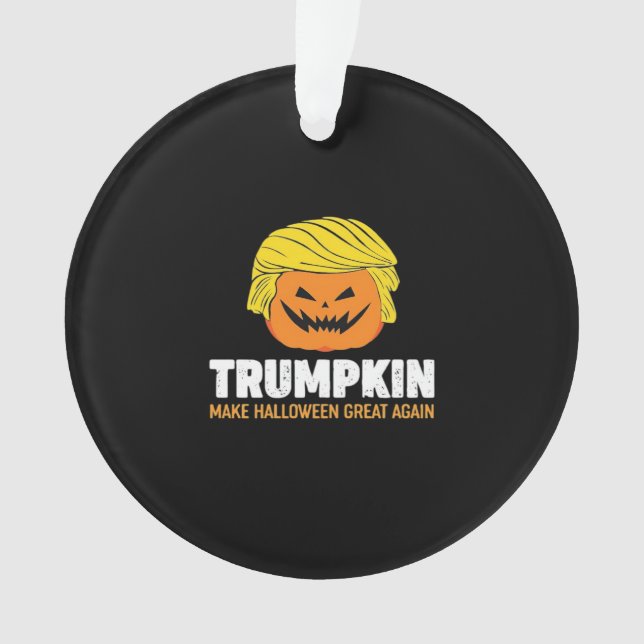 Trimpkin Make Halloween Great Again Classic Ornament (Front)
