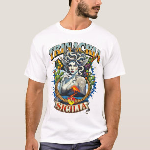 Trinacria Retro Style T-Shirt 