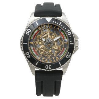Trinacria Sicilia Italia Watch