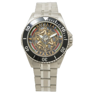 Trinacria Sicilia Italia Watch