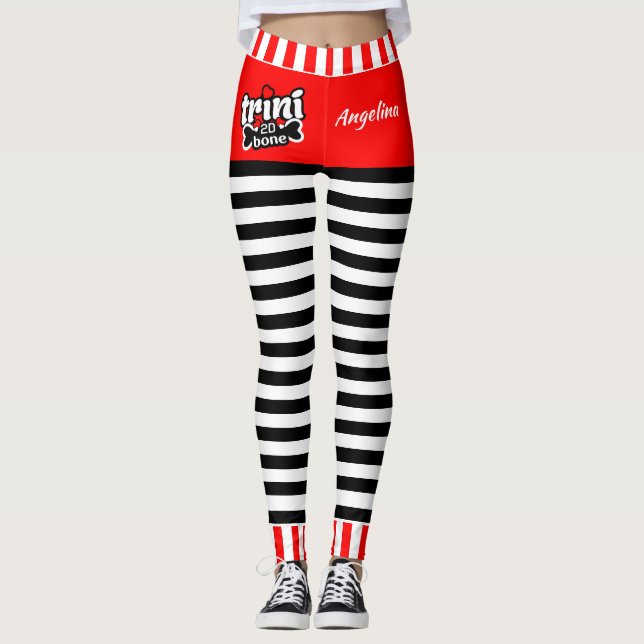 Trini 2D Bone (editable) Leggings (Front)