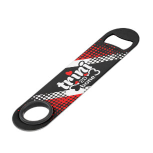 Trini 2D Bone with Dot Pattern Flag and Your Name