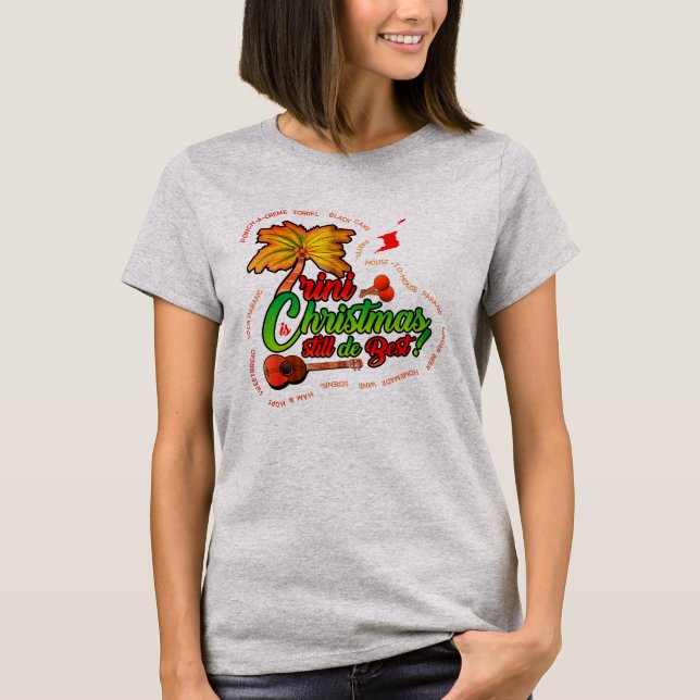 Trini Christmas3 T-Shirt (Front)