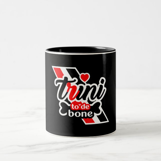 Trini To the Bone Two-Tone Coffee Mug (Center)
