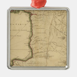 Trinidad 2 metal tree decoration