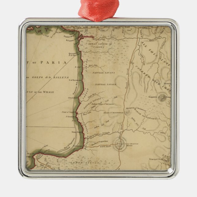 Trinidad 2 metal tree decoration (Front)