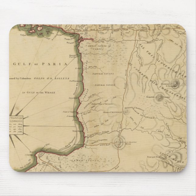 Trinidad 2 mouse mat (Front)