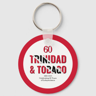 TRINIDAD 60th Anniversary Independence Key Ring