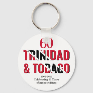 TRINIDAD 60th Anniversary Independence Key Ring