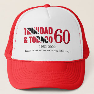 TRINIDAD 60th Anniversary Independence Trucker Hat