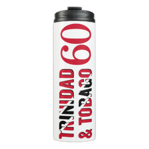 TRINIDAD 60th Anniversary Monogram Thermal Tumbler