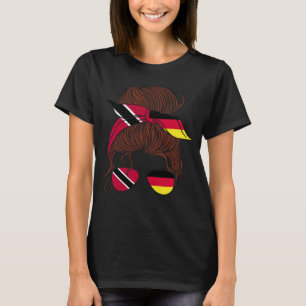 Trinidad and Germany Mix Half Trinidadian half Ger T-Shirt