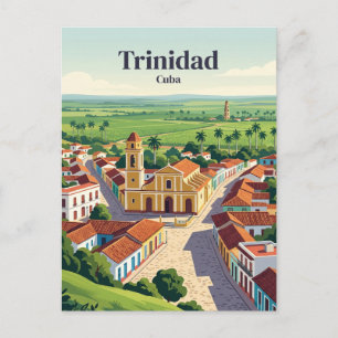 Trinidad and the Valley de los Ingenios Cuba Postcard