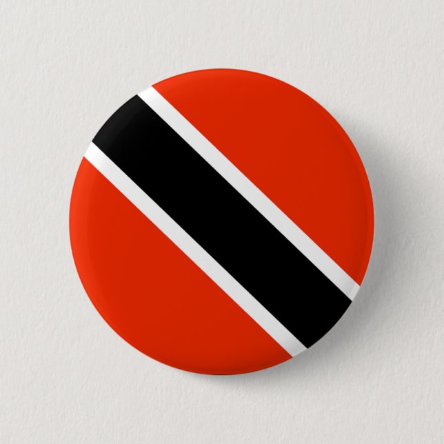 Trinidad and Tobago 6 Cm Round Badge (Front)