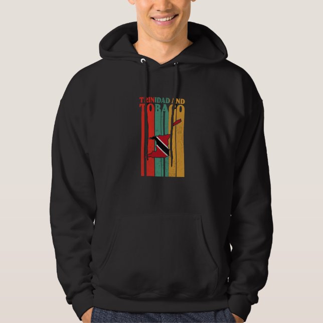 Trinidad And Tobago Caribbean Pride and Heritage Hoodie (Front)