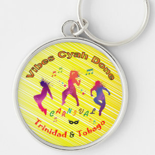 Trinidad and Tobago Carnival Key Ring
