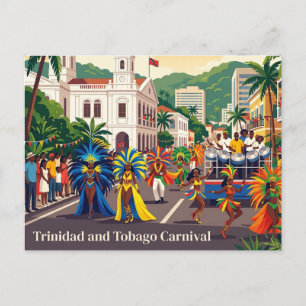 Trinidad and Tobago Carnival Postcard