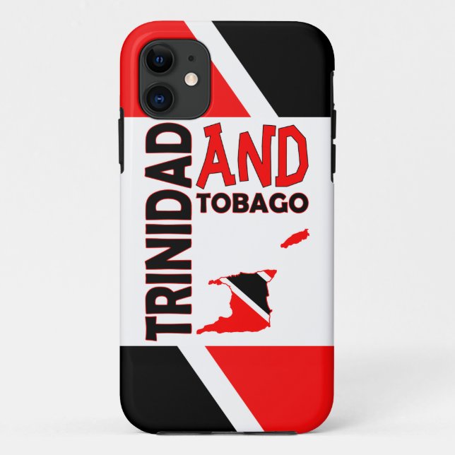 Trinidad and Tobago Case-Mate iPhone Case (Back)