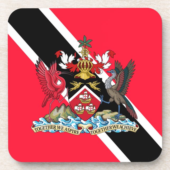 Trinidad and Tobago Coaster (Front)