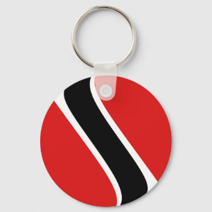 Trinidad and Tobago Fisheye Flag Keychain