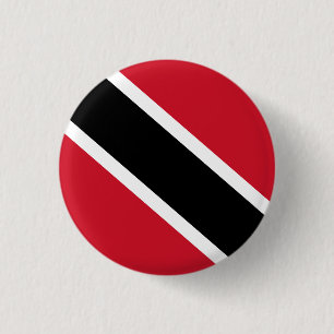 Trinidad and Tobago Flag 3 Cm Round Badge