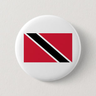Trinidad and Tobago Flag 6 Cm Round Badge