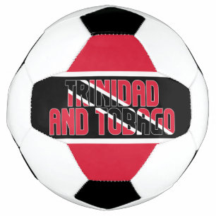 Trinidad and Tobago Flag Adorable Patriotic Football