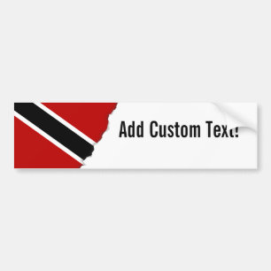 Trinidad and Tobago Flag Bumper Sticker
