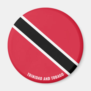 Trinidad and Tobago Flag Charming Patriotic Magnet