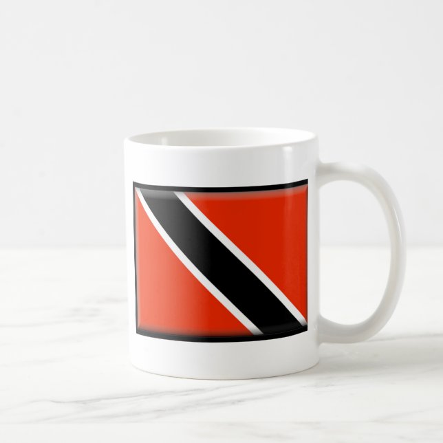 Trinidad and Tobago Flag Coffee Mug (Right)