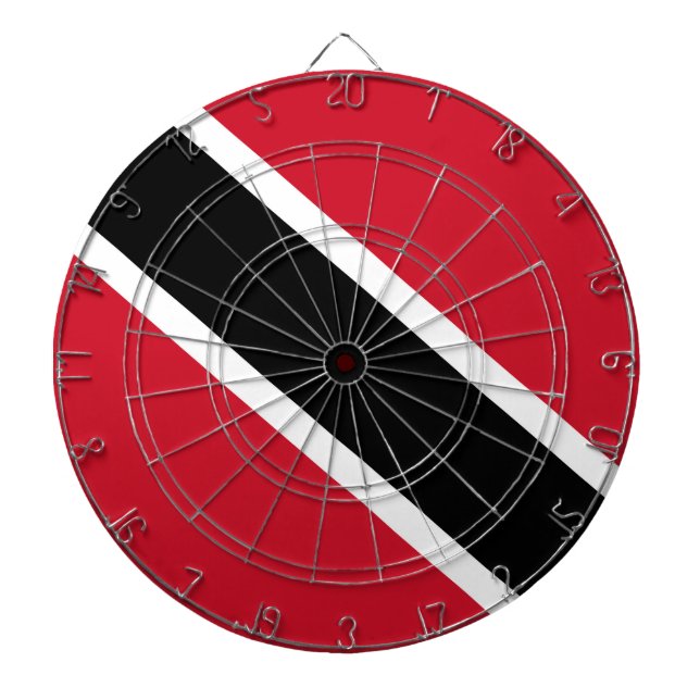Trinidad and Tobago Flag Dartboard (Front)