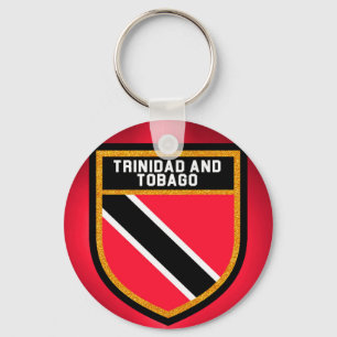 Trinidad And Tobago Flag Key Ring