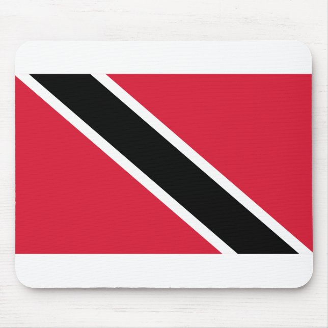 Trinidad and Tobago Flag Mouse Mat (Front)