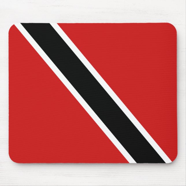 Trinidad and Tobago Flag Mousepad (Front)