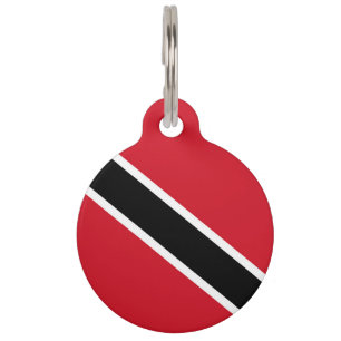 Trinidad and Tobago flag Pet Tag